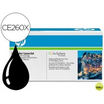 TONER HP COLOR LASERJET CP4025/CP4525 -CE260X- NEGRO 17.000 PAGS