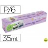 PINTURA LACA CRISTAL LA PAJARITA -SET DE 6 COLORES SURTIDOS +PINCEL