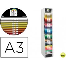 CARTULINA GUARRO DIN-A3 29,7X42 CMS CONTENIDO C COLORES SURTIDOS 185 GRS