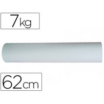 PAPEL BLANCO BOBINA DE 62 CM 7 KG