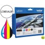 INK-JET BROTHER LC-985VAL 4 COLORES VALUE PACK NEGRO/CIAN/MAGENTA/AMARILLO DCP-J315W