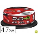 DVD-R EMTEC CAPACIDAD 4,7GB VELOCIDAD 16X BOTE 25 UNIDADES