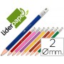PORTAMINAS LIDERPAPEL 2MM COLORES SURTIDOS