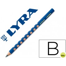 LAPICES DE GRAFITO LYRA GROOVETRIANGULAR MINA B DE 4,25 MM
