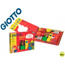 SET GIOTTO BEBE MAXI ROTULADORES+LAPICES+PASTA MODELAR+CUADERNO
