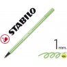 ROTULADOR STABILO ACUARELABLE PEN 68 VERDE HIELO 1 MM
