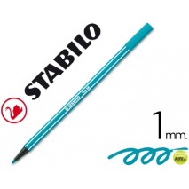 ROTULADOR STABILO ACUARELABLE PEN 68 TURQUESA 1 MM