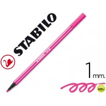 ROTULADOR STABILO ACUARELABLE PEN 68 ROSA 1 MM