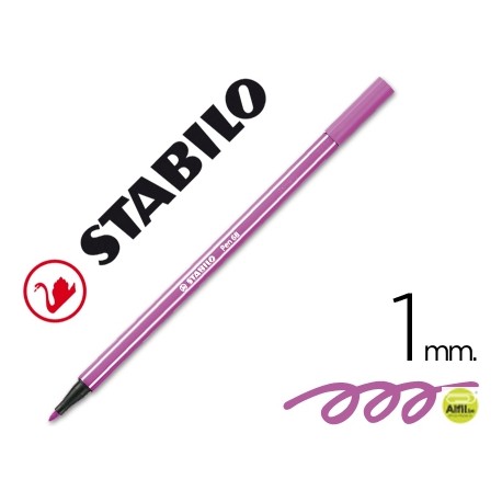 ROTULADOR STABILO ACUARELABLE PEN 68 LILA 1 MM