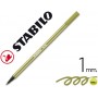 ROTULADOR STABILO ACUARELABLE PEN 68 VERDE TIERRA 1 MM