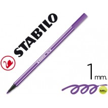 ROTULADOR STABILO ACUARELABLE PEN 68 VIOLETA 1 MM