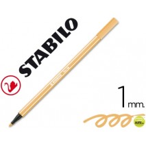 ROTULADOR STABILO ACUARELABLE PEN 68 OCRE OSCURO 1 MM
