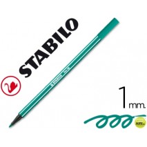 ROTULADOR STABILO ACUARELABLE PEN 68 VERDE ESMERALDA 1 MM