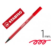 ROTULADOR STABILO ACUARELABLE PEN 68 ROJO CARMIN 1 MM