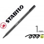 ROTULADOR STABILO ACUARELABLE PEN 68 NEGRO 1 MM