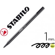 ROTULADOR STABILO ACUARELABLE PEN 68 NEGRO 1 MM