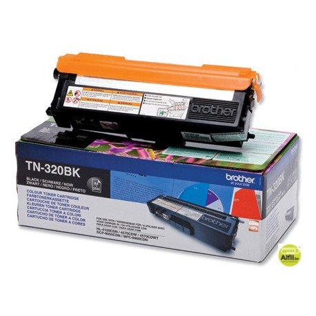 TONER BROTHER TN-320BK NEGRO -2,500PAG- HL-4140CN HL-4150CDN HL-4570CDW DCP-9055CDN DCP-9270CDW