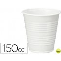 VASO DE PLASTICO BLANCO 150CC PARA MAQUINAS DE VENDING DE CAFE PAQUETE DE 100