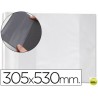 FORRALIBRO PVC CON SOLAPA AJUSTABLE ADHESIVO 305X530 MM