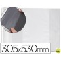 FORRALIBRO PVC CON SOLAPA AJUSTABLE ADHESIVO 305X530 MM