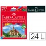 LAPICES DE COLORES FABER-CASTELL C/ 24 COLORES HEXAGONAL MADERA REFORESTADA