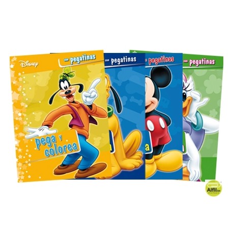 CUENTO CON PEGATINA Y ACTIVIDADES DISNEY
