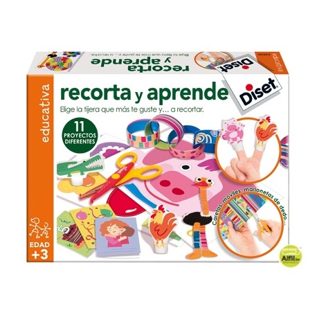 JUEGO DISET DIDACTICO RECORTA Y APRENDE