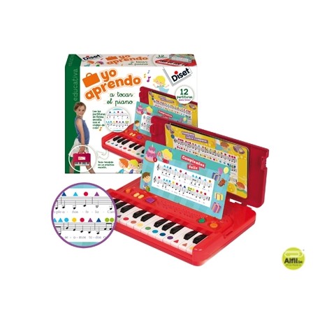 JUEGO DISET DIDACTICO YO APRENDO A TOCAR EL PIANO