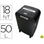 DESTRUCTORA DE DOCUMENTOS REXEL ANTIATASCO MERCURY RDX1850 CAPACIDAD DE CORTE 18 H DESTRUYE GRAPAS Y