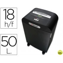 DESTRUCTORA DE DOCUMENTOS REXEL ANTIATASCO MERCURY RDX1850 CAPACIDAD DE CORTE 18 H DESTRUYE GRAPAS Y
