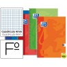 BLOC ESPIRAL OXFORD TAPA EXTRADURA FOLIO 80 HOJAS CUADROS 4 MM