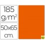 CARTULINA GUARRO MANDARINA 50X65 CM 185 GRS