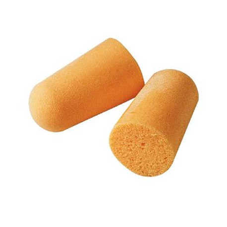PROTECTORE AUDITIVOS MOLDEABLES DE ESPUMA HIPOALARGENICA DESECHABLES -CAJA 5 PARES