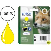 INK-JET EPSON STYLUS T1284 AMARILLO S22 / SX125 / SX420W / 425W / OFFICE BX305F -CAPACIDAD
