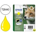 INK-JET EPSON STYLUS T1284 AMARILLO S22 / SX125 / SX420W / 425W / OFFICE BX305F -CAPACIDAD