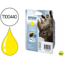 CARTUCHO DE TINTA EPSON STYLUS T1004 AMARILLO SX515W / 600FW / 610FW / OFFICE B40W / BX600FW / 610FW