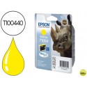 CARTUCHO DE TINTA EPSON STYLUS T1004 AMARILLO SX515W / 600FW / 610FW / OFFICE B40W / BX600FW / 610FW