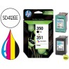 INK-JET HP N.350 N.351 DUAL PACK DJ 4260 4360 J5730 J5780 J5785 J6410 J6415 J6424