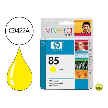 CABEZAL DE IMPRESION HP N.85 AMARILLO DESIGNJET 130 / 130NR / 30 / 30N / 90 / 90NR