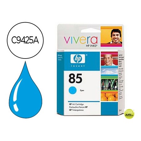 CARTUCHO DE TINTA HP N.85 CIAN 28ML DESIGNJET 130 / 130NR / 30 / 30N / 90 / 90NR