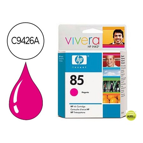 CARTUCHO DE TINTA HP N.85 MAGENTA 28ML DESIGNJET 130 / 130NR / 30 / 30N / 90 / 90NR