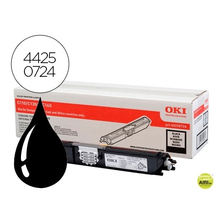 TONER OKI C110 C130N NEGRO -2.500 PAG-