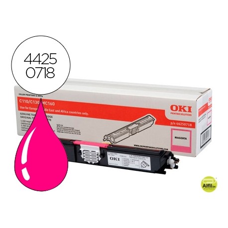 TONER OKI C110 C130N MAGENTA -1.500 PAG-