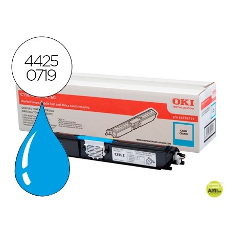 TONER OKI C110 C130N CIAN -1.500 PAG-