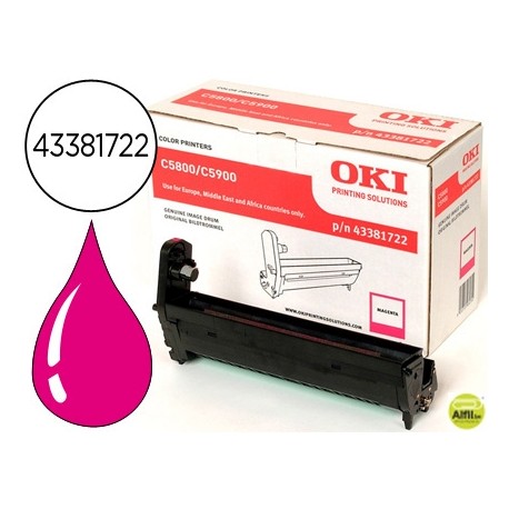 TAMBOR OKI C5800 C5900 C5550 MAGENTA -20.000 PAG-