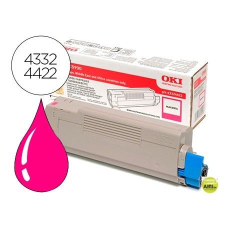 TONER OKI C5800 C5900 C5550 MAGENTA -5.000 PAG-