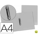 CARPETA BEAUTONE 2 ANILLAS MIXTAS 25 MM 43474 POLIPROPILENO DIN A4 TRANSPARENTE SERIE FROSTY