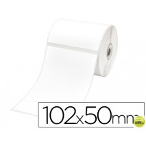 ETIQUETAS ADHESIVA BROTHER PARA TD-4000 TAMAÑO 102X50MM -836 ETIQUETAS