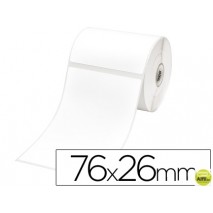 ETIQUETAS ADHESIVA BROTHER PARA TD-4000 TAMAƒO 76X26MM 1552 ETIQUETAS