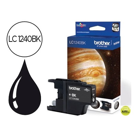 INK-JET BROTHER LC-1240BK NEGRO -600PAG- MFC-J6510DW MFC-J6710DW MFC-J6910DW